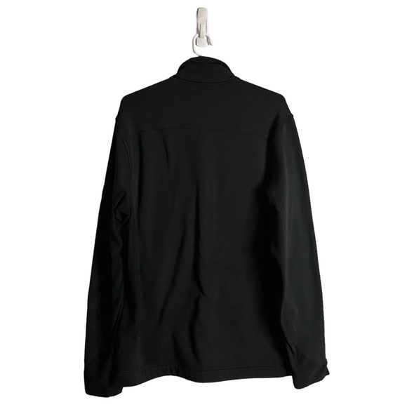 Roots Men's Black Soft Shell Full Zip Long Sleeve Jacket - Picture 9 of 9